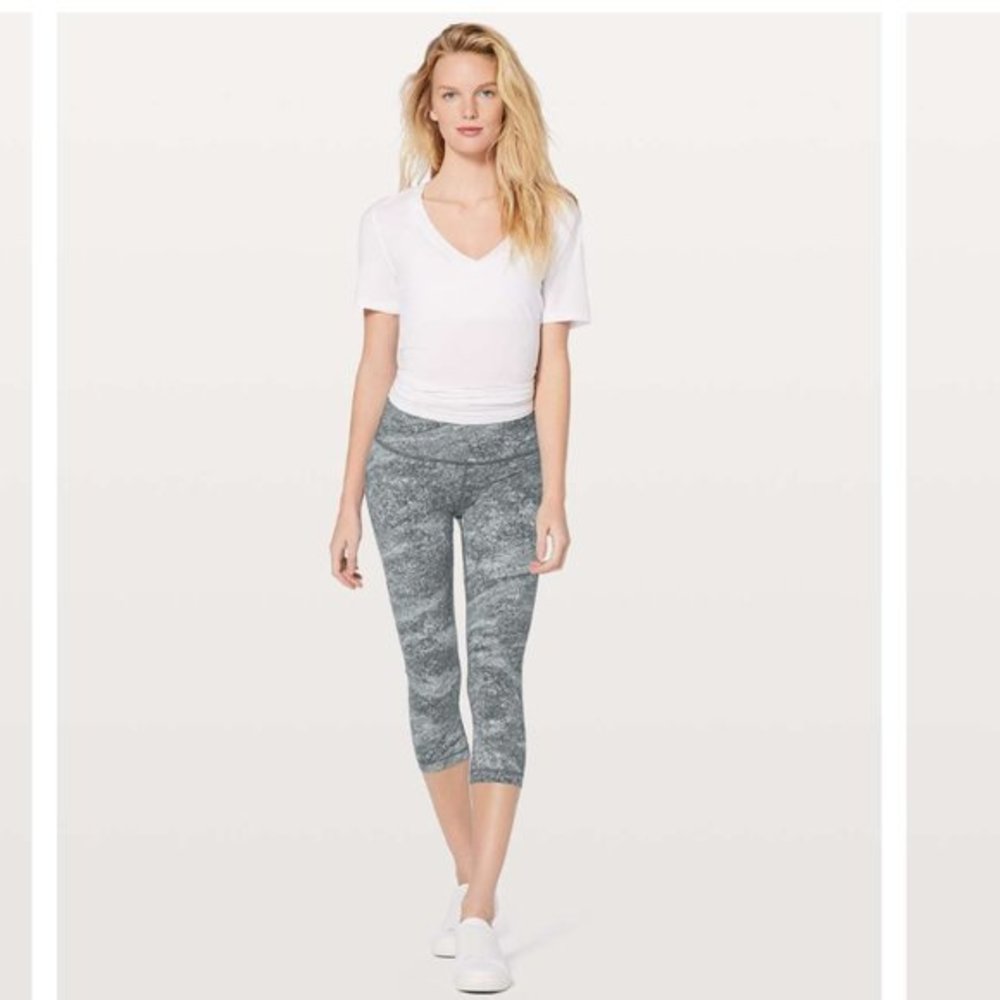 Lululemon wunder under cropped leggings‎